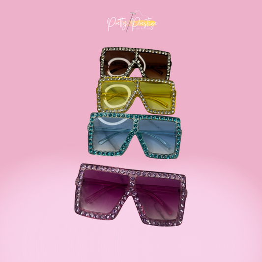 Bedazzled Oversized Shades